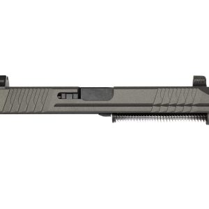 P80 Full Size Slide Assembly – PF940v2/PFS9 – OD Green (Threaded Night Sights)